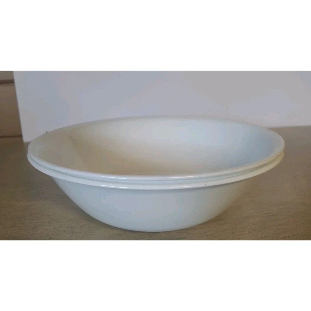 Set 2 Corelle Winter Frost White Round Serving Bowls 10
